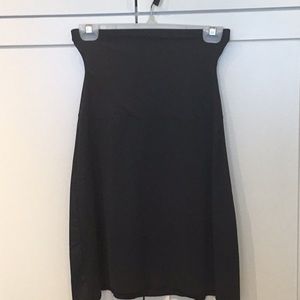 Spanx Shapewear Black High Waisted Half Slip Size XL